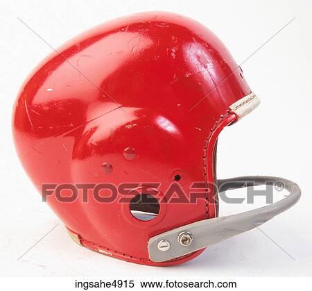 Stock Photography - Red sports helmet . Fotosearch