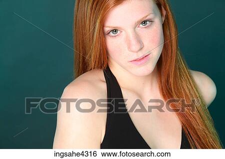 Serious girl View Large Photo Image Stock Photograph - Serious girl . Fotosearch