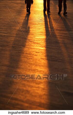 Shadow of family View Large Photo Image Stock Photo - Shadow of family. Fotosearch