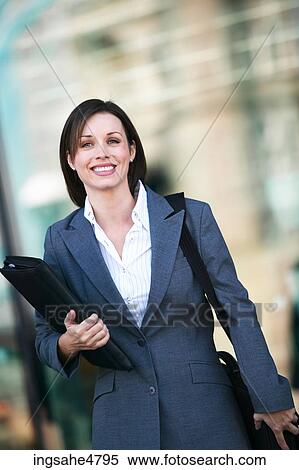 Smiling businesswoman View Large Photo Image Stock Photography - Smiling businesswoman . Fotosearch