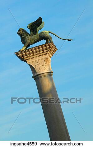 Statue on pedestal rid 1450631 View Large Photo Image Stock Photo - Statue on pedestal rid 1450631. Fotosearch