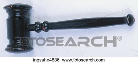 Stock Photograph - Wooden mallet . Fotosearch