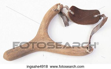 Wooden slingshot View Large Photo Image Stock Photo - Wooden slingshot . Fotosearch