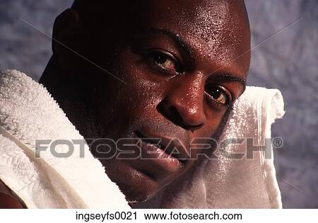 African American Man After Workout View Large Photo Image Stock Image - African American Man After Workout. Fotosearch