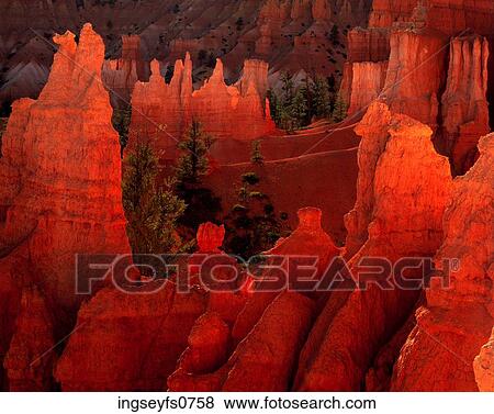 Bryce Canyon National Park Utah View Large Photo Image Stock Photo - Bryce Canyon National Park Utah. Fotosearch