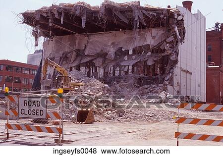 Building Demolition View Large Photo Image Stock Photo - Building Demolition. Fotosearch