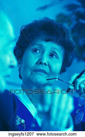 Businesswoman At a Meeting View Large Photo Image Stock Photo - Businesswoman At a Meeting. Fotosearch