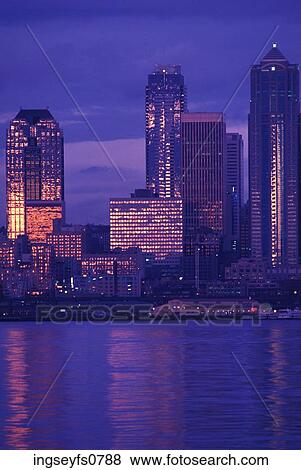 City on the Shore at Night View Large Photo Image Stock Photo - City on the Shore at Night. Fotosearch