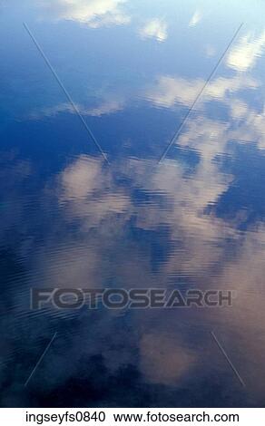 Clouds and Sky Reflected in Water View Large Photo Image Stock Image - Clouds and Sky Reflected in Water. Fotosearch