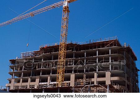 Construction and Crane View Large Photo Image Stock Image - Construction and Crane. Fotosearch