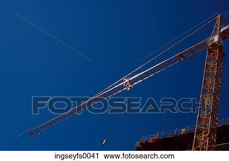Stock Image - Construction Crane. Fotosearch