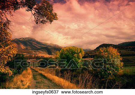 Country Roads View Large Photo Image Stock Photo - Country Roads. Fotosearch