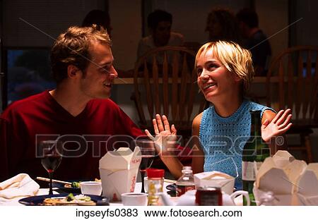 Couple at Dinner Party View Large Photo Image Stock Image - Couple at Dinner Party. Fotosearch