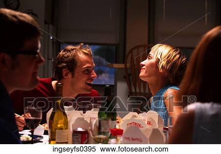 Couple at Dinner Party View Large Photo Image Stock Photography - Couple at Dinner Party. Fotosearch