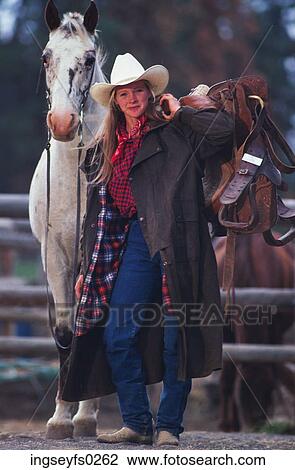 Cowgirl after Ride View Large Photo Image Stock Image - Cowgirl after Ride. Fotosearch