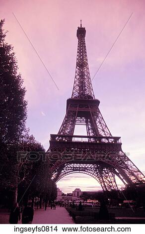 Eiffel Tower View Large Photo Image Picture - Eiffel Tower. Fotosearch
