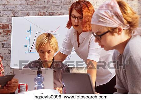 Female Dot Com Business Executive View Large Photo Image Stock Photograph - Female Dot Com Business Executive. Fotosearch
