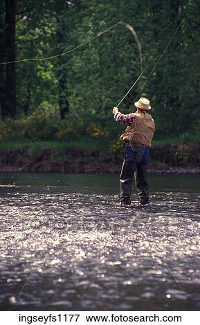 Fly Fishing View Large Photo Image Stock Photo - Fly Fishing. Fotosearch