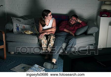 Friends Watching Television View Large Photo Image Stock Photograph - Friends Watching Television. Fotosearch