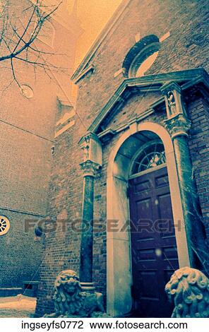 Front Door of Old Gothic Building View Large Photo Image Stock Image - Front Door of Old Gothic Building. Fotosearch