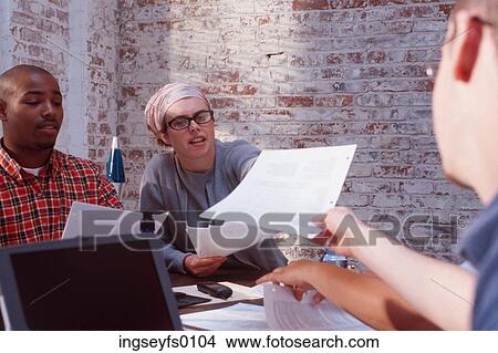 Hip Young Female Executive View Large Photo Image Picture - Hip Young Female Executive. Fotosearch