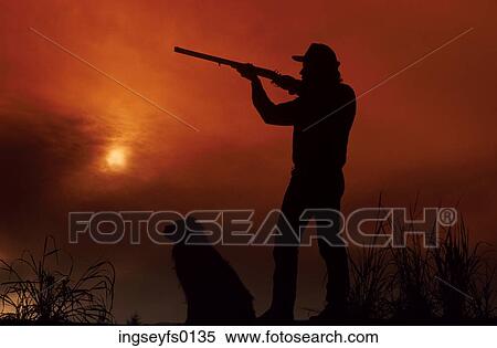Hunting at Sunset View Large Photo Image Stock Photography - Hunting at Sunset. Fotosearch