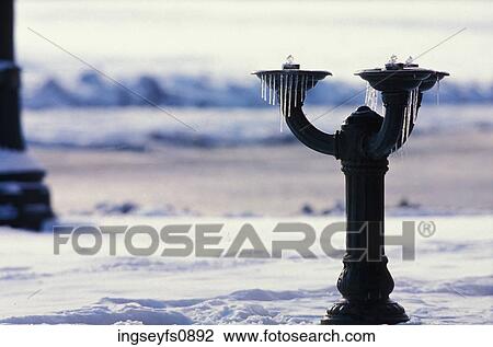 Icicles Frozen on Drinking Fountain View Large Photo Image Stock Image - Icicles Frozen on Drinking Fountain. Fotosearch