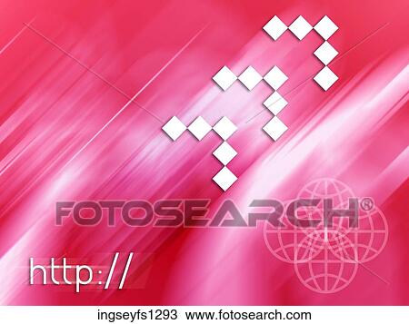 Stock Image - Internet Symbols. Fotosearch