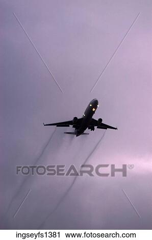 Jet Taking Off View Large Photo Image Stock Image - Jet Taking Off. Fotosearch