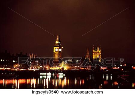 London Reflected In River View Large Photo Image Stock Image - London Reflected In River. Fotosearch