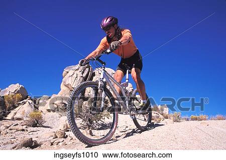 Man Mountain Biking View Large Photo Image Stock Image - Man Mountain Biking. Fotosearch