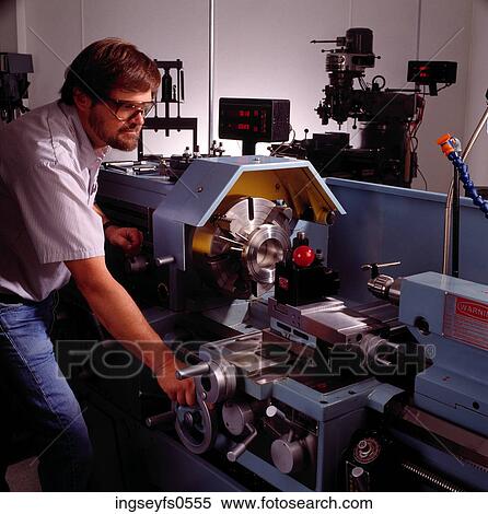 Man Working Machine View Large Photo Image Stock Photography - Man Working Machine. Fotosearch