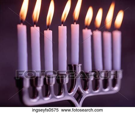Stock Photography - Menorah. Fotosearch