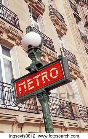 Metro Street Sign View Large Photo Image Stock Image - Metro Street Sign. Fotosearch