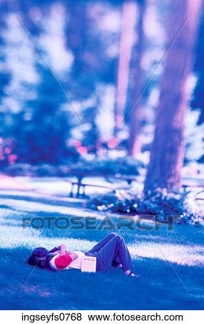 Napping in the Park View Large Photo Image Stock Photo - Napping in the Park. Fotosearch