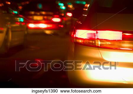 Nighttime Traffic View Large Photo Image Stock Image - Nighttime Traffic. Fotosearch