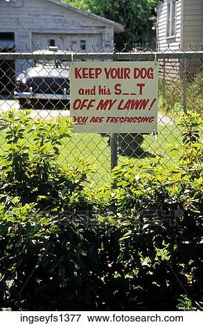 No Dog Poop Warning Sign View Large Photo Image Stock Photo - No Dog Poop Warning Sign. Fotosearch