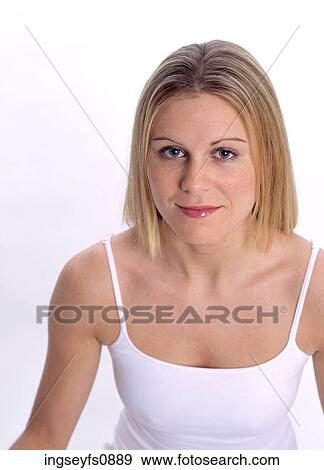 Portrait of Young Woman View Large Photo Image Stock Photo - Portrait of Young Woman. Fotosearch