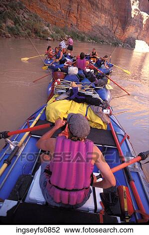River Rafting Group View Large Photo Image Stock Image - River Rafting Group. Fotosearch