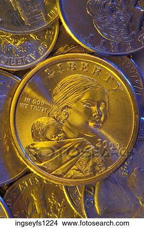 Sacajawea Dollar Coin View Large Photo Image Picture - Sacajawea Dollar Coin. Fotosearch