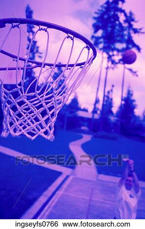 Shooting Hoops View Large Photo Image Stock Photograph - Shooting Hoops. Fotosearch