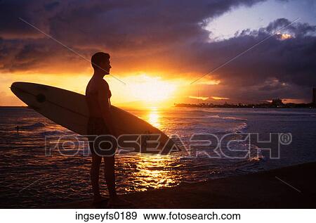 Stock Photo - Surfer. Fotosearch