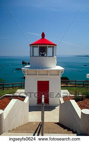 Picture - Trinidad Lighthouse. Fotosearch
