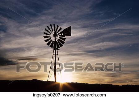 Windmill View Large Photo Image Stock Photo - Windmill. Fotosearch