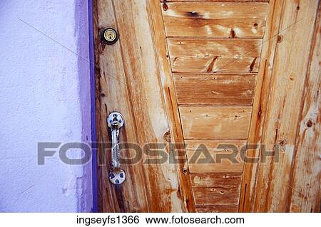Wooden Door View Large Photo Image Stock Photograph - Wooden Door. Fotosearch