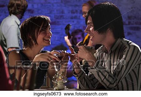 Young Couple Dating View Large Photo Image Stock Image - Young Couple Dating. Fotosearch