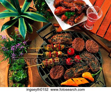 BBQ, grilled, al fresco, barbeque, food, diet, nutritian View Large Photo Image Stock Image - BBQ, grilled, al fresco, barbeque, food, diet, nutritian. Fotosearch