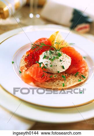 Blini, snack, sandwich, lunch, healthy, blinis, food View Large Photo Image Picture - Blini, snack, sandwich, lunch, healthy, blinis, food. Fotosearch