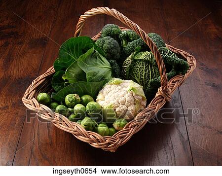 Brassica Basket, vegetable basket, sprouts, cauliflour, broccoli, Basket, Brassica View Large Photo Image Picture - Brassica Basket, vegetable basket, sprouts, cauliflour, broccoli, Basket, Brassica. Fotosearch