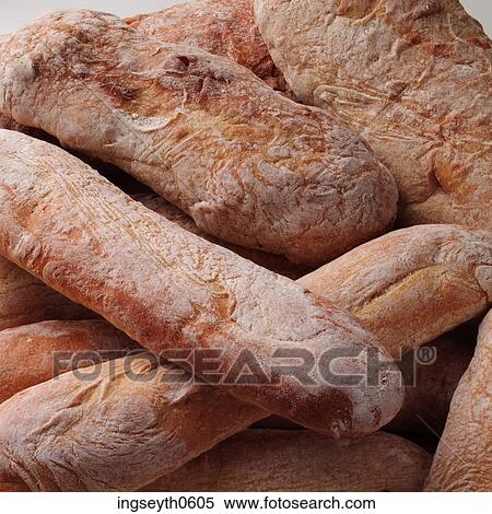 Breads, Bread, ciabatta, baguette, baker, bakery, baking View Large Photo Image Stock Photography - Breads, Bread, ciabatta, baguette, baker, bakery, baking. Fotosearch